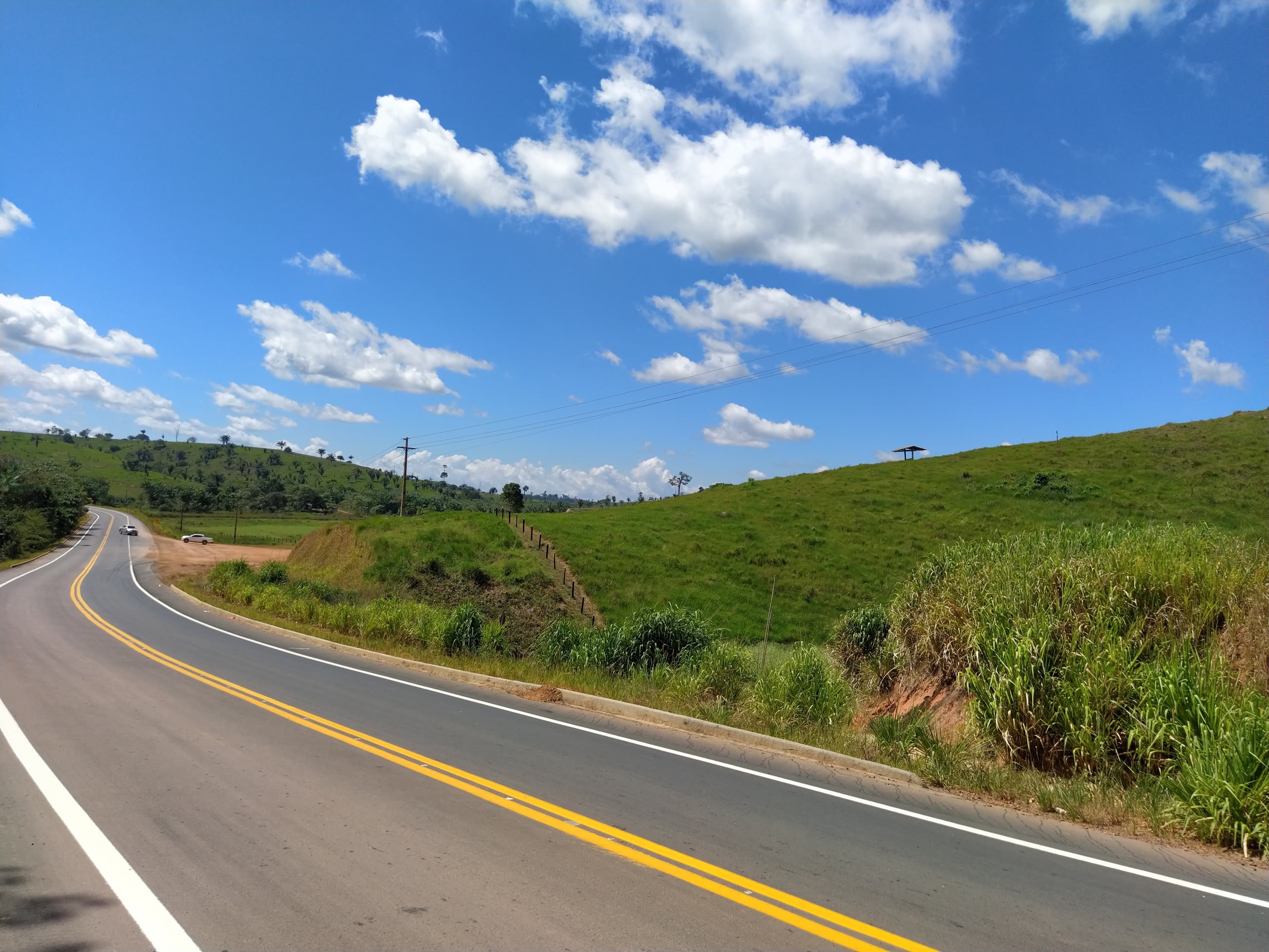 Paisagem da rodovia Transamazônica